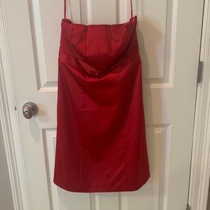 Brand new Limited red strapless dress